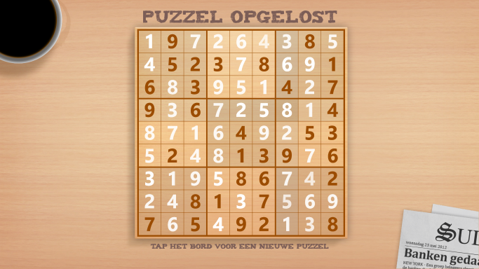 Puzzle opgelost