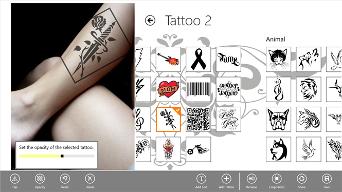 Tattoo Tester Reflection IT