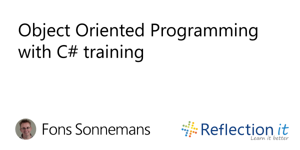 Object Oriented Programming with C# training - Reflection IT